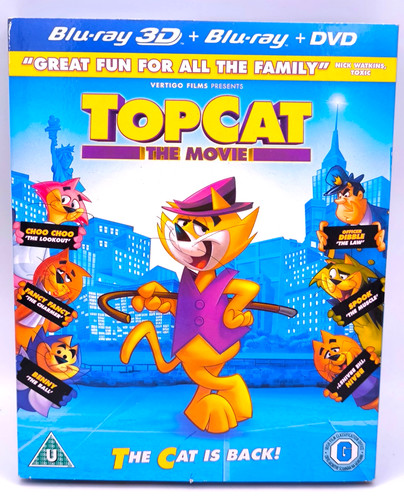 Top cat the movie blu - the,