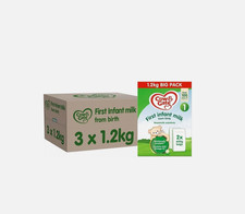6 x 600g Cow & Gate First Infant Milk Suitable From Birth