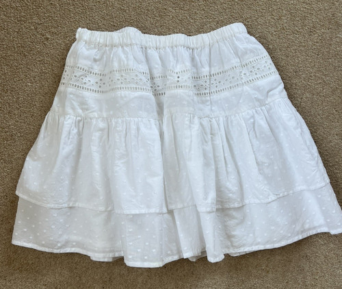 White broderie anglaise - white,