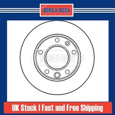 Brake Discs Pair Vented For Mercedes Sprinter 903 310 D 2.9 4x4 Front 9014210312