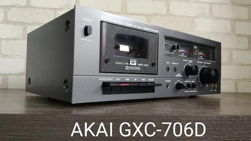 Akai gxc 706d - akai, vintage