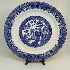 Vintage Dinner Plate Willow