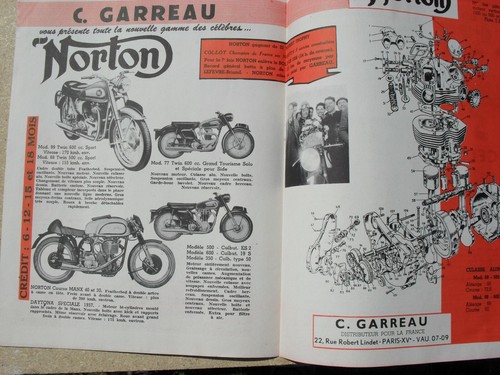Norton manx excelsior 1956 - &,