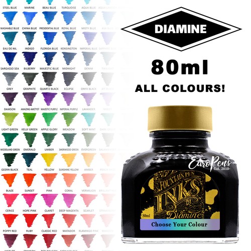 Diamine bottled ink - bottled, 80ml