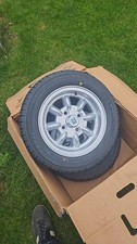 Minilite Alloy Wheels With Tyres Minilite Alloys Wheels Original Mini Wheels