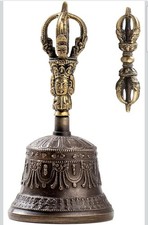 Tibetan Dharma Object Bell and