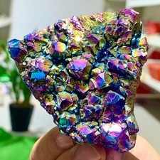 164G Angel Aura Quartz Titanium BismuthSiliconcluster Rainbow Crystals Stone