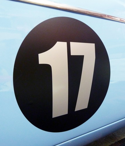 Classic vintage car - race, rally