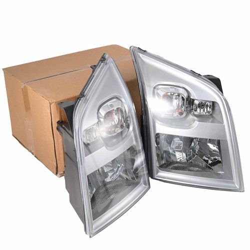 Pair left right headlights - right,