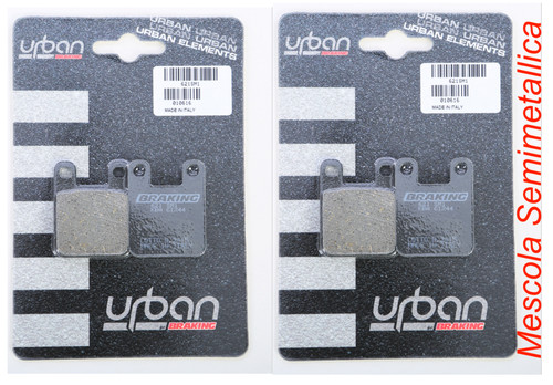 Front rear brake pads - rear,