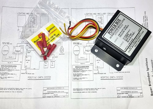 Boyer single phase 12v power - single,