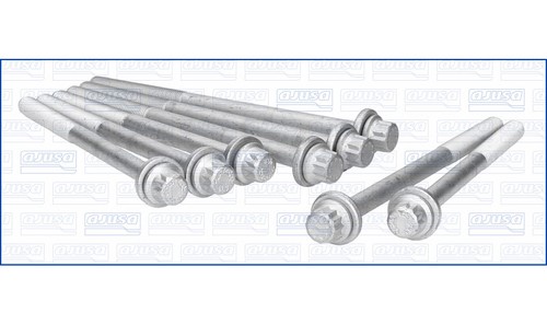 One cylinder head - head, bolt