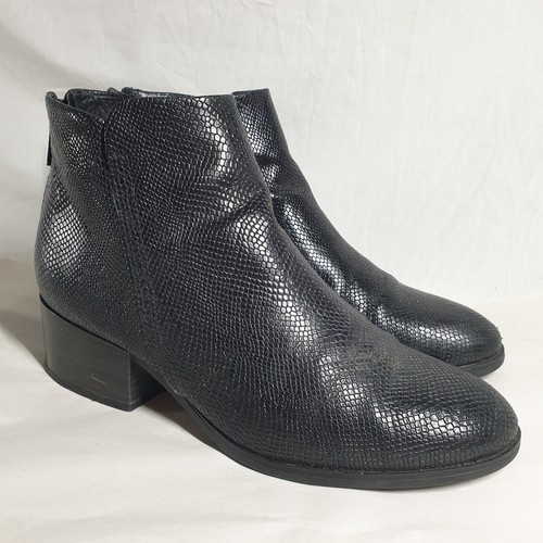 Clarks boots black genuine - black,