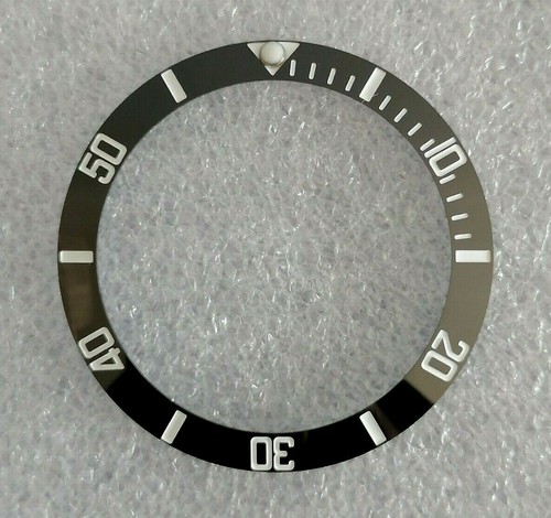 38mm sloped black bezel insert - 38mm,