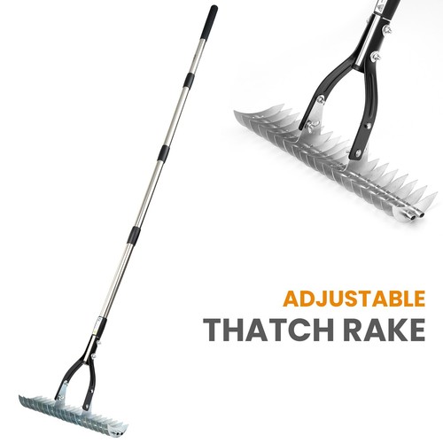 Thatch rake stainless steel - rake,