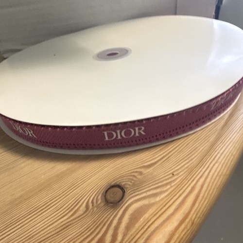 Dior pink ribbon 50m - ribbon, x
