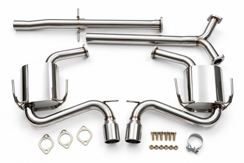 Stainless steel exhaust - steel,