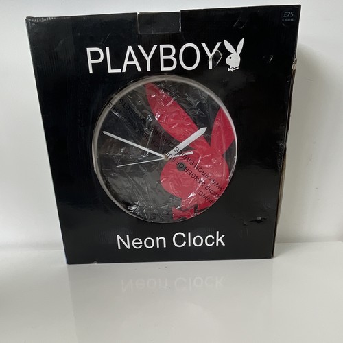 Playboy neon clock - playboy,