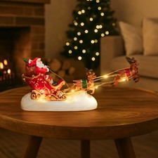 Christmas santa led decoration - christmas,