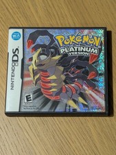 Pokémon Platinum Nintendo DS Game with Original Case and Instruction Booklet