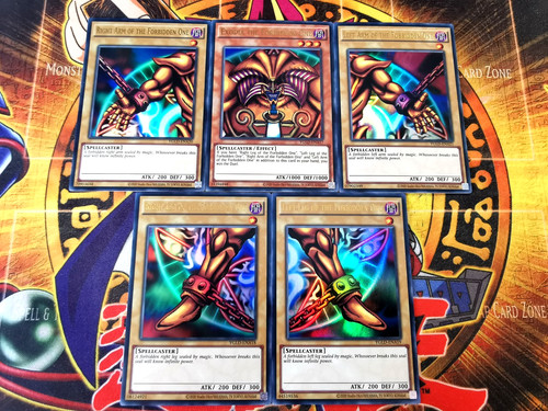 Exodia set arms legs head - exodia, set:
