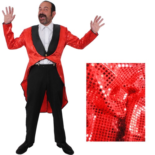 Mens sequin tailcoat dance - tailcoat,