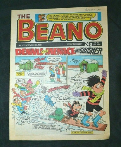 Beano comic 89 - 09/12/89, issue