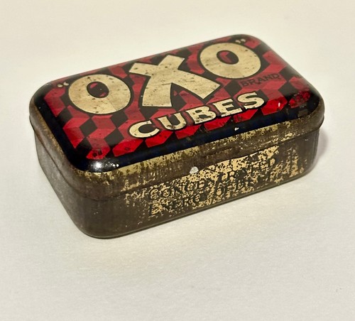 Original vintage oxo tin - vintage,