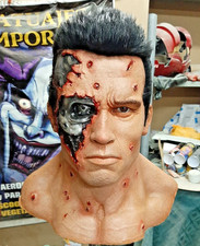 Mask Latex Terminator 2 Realistic Arnold Schwarzenegger T-800 Deluxe Edition