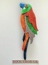 LEA STEIN KOKOKAH PARROT BROOCH. Best Selection Online.