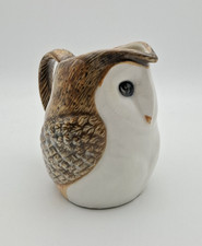 Quail Ceramic Barn Owl Jug -