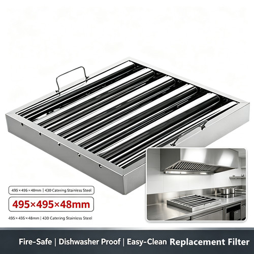 495x495mm stainless steel - stainless,
