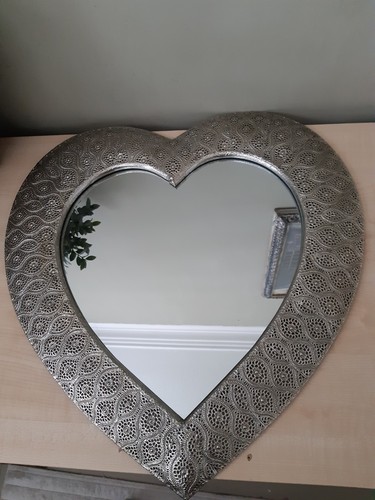 Silver heart moroccan - silver,