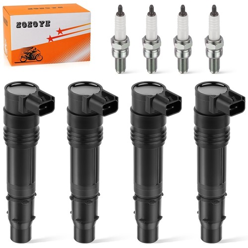 4pcs ignition coils iridium - coils, &