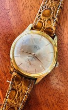 MuDu Gents 21 jewel vintage wristwatch from 1960s
