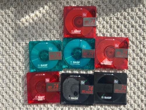 Basf mini discs and - discs, cases