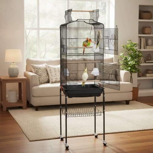 Large bird cage parrot - bird,