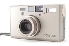 [Almost MINT] Contax T3 Data Back Silver 35mm Point & Shoot Film Camera JAPAN