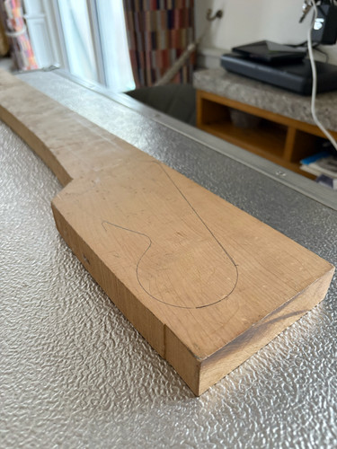 Neck blank swamp ash - swamp, wood