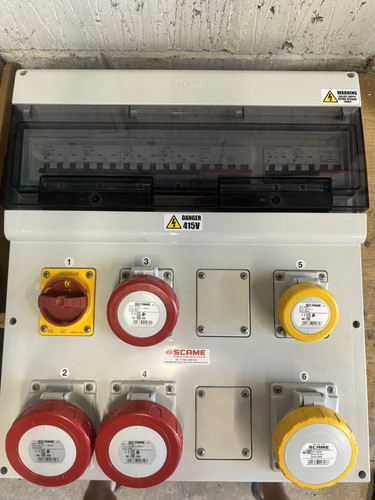 100a 415v phase distribution - 415v, 3