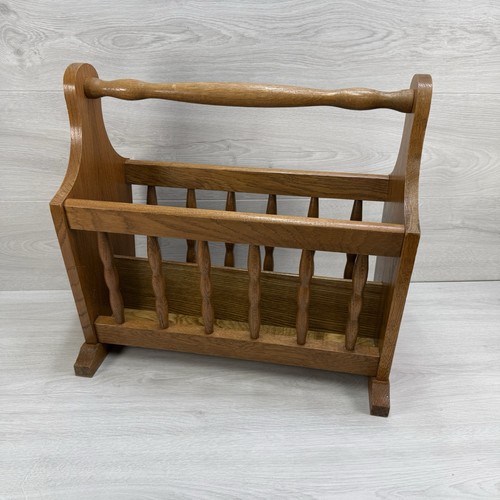 Wooden magazine rack with - wooden,