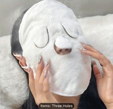 BRAND NEW & UNWORN  ( REUSABLE FACIAL HOT & COLD STEAMER  MASK TOWEL ) FREE POST