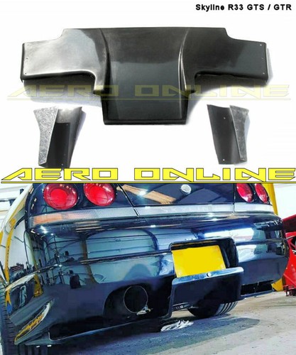 Fiberglass rear diffuser for - fiberglass,