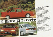 Renault 21 2L Turbo 1987-88 UK