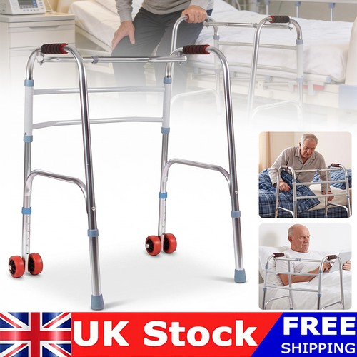 Folding walking frame - folding,