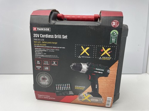 Parkside 20v cordless - 20v, drill