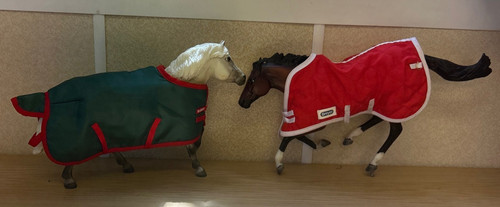 Two breyer horses frankel - two, horses,