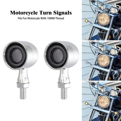 Chrome motorcycle bullet - chrome,