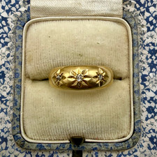 Antique 18k Solid Yellow Gold