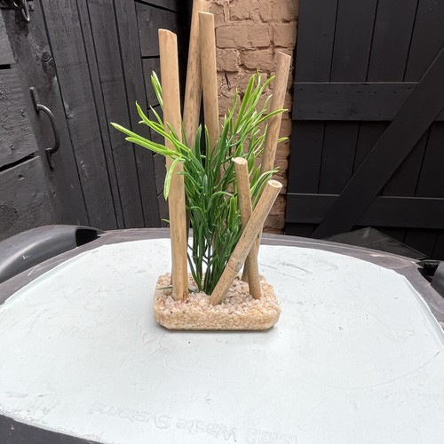 Lucky bamboo aquarium ornament - lucky,
